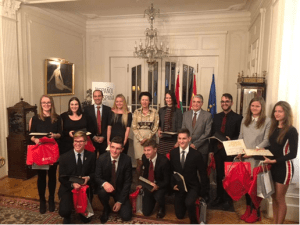 Entrega premios Embajador de España Hungria
