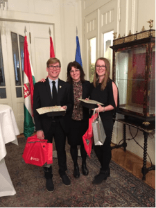 Entrega premios Embajador de España Hungria 2