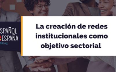 La creación de redes institucionales como objetivo sectorial