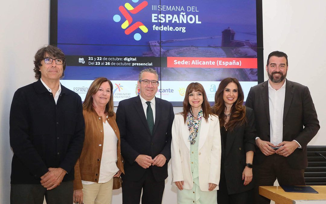 La III Semana del Español se celebrará en Alicante en el mes de octubre