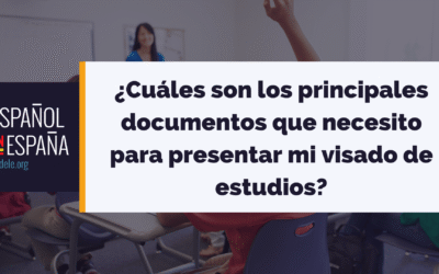 ¿Cuáles son los principales documentos que necesito para presentar mi visado de estudios?